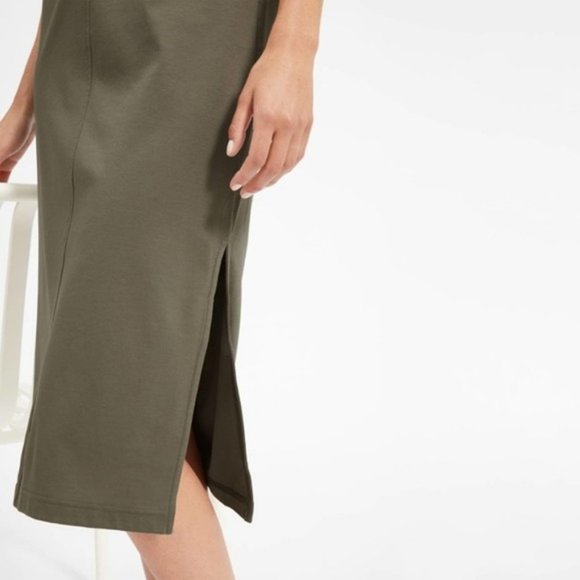 🍃 Fall Ready 🍃 Everlane Olive Midi Dress - Picture 3 of 3